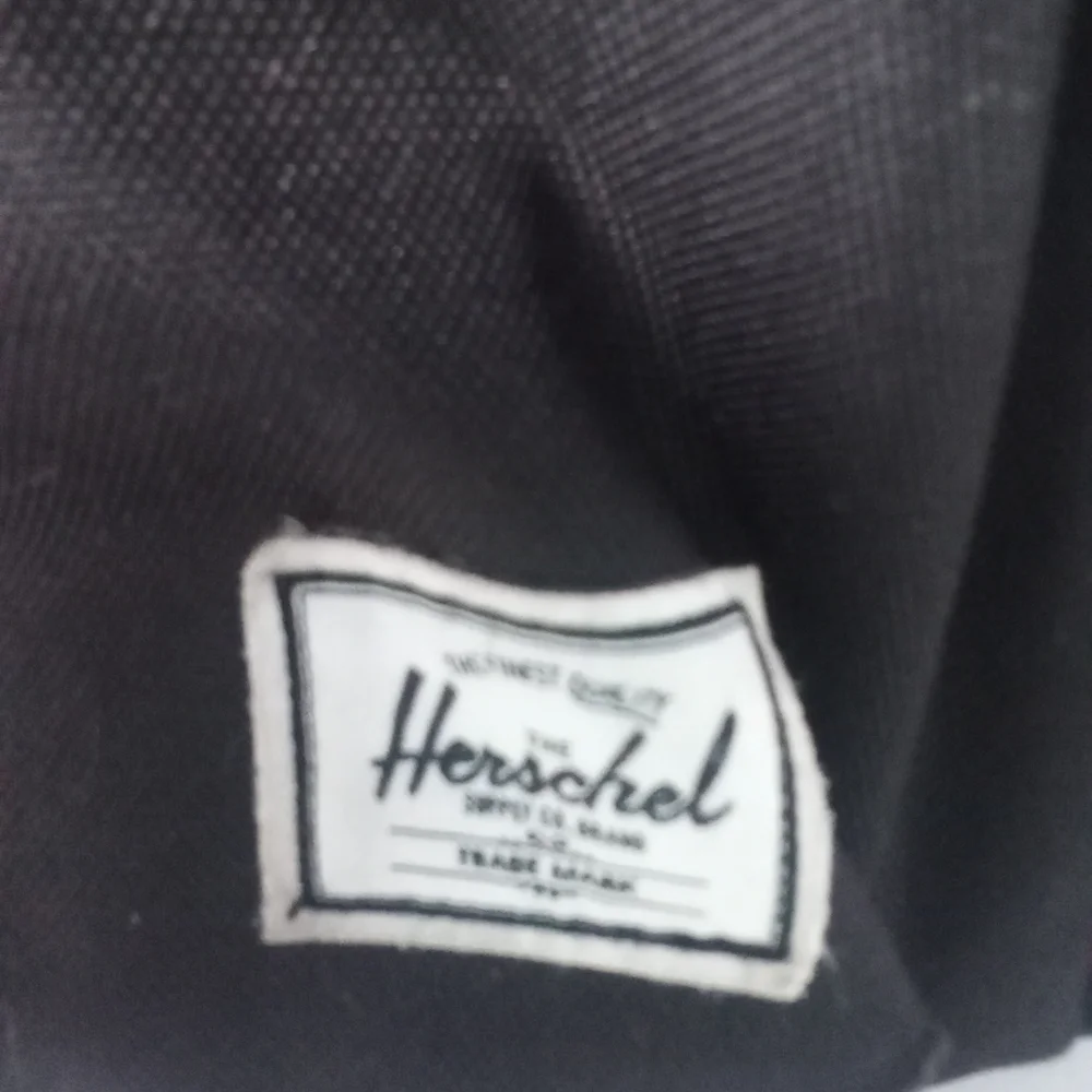 Herschel Supply Company Black Backpack Modern Minimalist Design